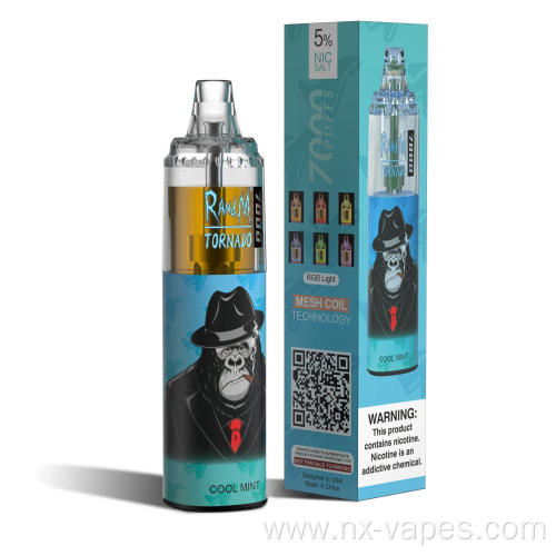 E Cigarette 7000 Puffs RandM Tornado